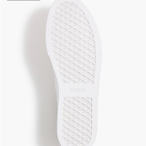 J. Crew White City Tour Sneakers Size 8 M - Picture 5 of 11